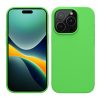 Kwmobile калъф за Apple iPhone 15 Pro, зелен, силиконов, 61955.159