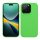 Kwmobile калъф за Apple iPhone 15 Pro, зелен, силиконов, 61955.159