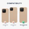 Kwmobile калъф за Apple iPhone 15 Pro Max, розов, силиконов, 61956.154