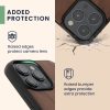Kwmobile калъф за Apple iPhone 15 Pro Max, кафяв, дърво/силикон, 62014.01