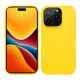Kwmobile калъф за Apple iPhone 15 Pro, жълт, силиконов, 61955.165