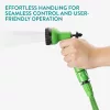 Furtun de gradina extensibil Navaris 3.75-7.5m, cu pistol stropire 7 functii, 61948.01