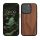 Kwmobile калъф за Apple iPhone 15 Pro, кафяв, дърво/силикон, 62009.18