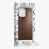 Kwmobile калъф за Apple iPhone 15 Pro Max, кафяв, дърво/силикон, 62010.18