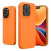 Kwmobile калъф за Apple iPhone 15 Pro Max, оранжев, силиконов, 61956.15