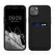 Kwmobile калъф за Apple iPhone 15 Plus, черен, силиконов, 62018.01
