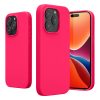 Kwmobile калъф за Apple iPhone 15 Pro, розов, силиконов, 61955.77
