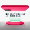 Kwmobile калъф за Apple iPhone 15 Pro, розов, силиконов, 61955.77