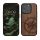 Kwmobile калъф за Apple iPhone 15 Pro, кафяв, дърво/силикон, 62013.01