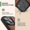 Kwmobile калъф за Apple iPhone 15 Pro, кафяв, дърво/силикон, 62013.01