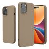 Kwmobile калъф за Apple iPhone 15 Plus, светло сив, силиконов, 61958.96