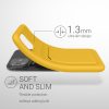 Kwmobile калъф за Apple iPhone 11, жълт, силиконов, 55114.165