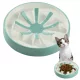 Bol mancare Navaris, ceramica, 20 cm, pentru caini si pisici, slow eating, NAV000025YC001C
