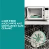 Bol mancare Navaris, ceramica, 20 cm, pentru caini si pisici, slow eating, NAV000025YC001C