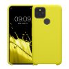 Калъф Kwmobile за Google Pixel 5, жълт, силикон, KWM0000122K027C