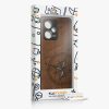 Калъф Kwmobile за Xiaomi Redmi Note 12 Pro Plus 5G, кафяв/син, дърво, KWM000018BX004C
