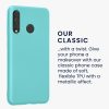Kwmobile калъф за Huawei P30 Lite, светло зелен, силиконов, KWM000009NH056C