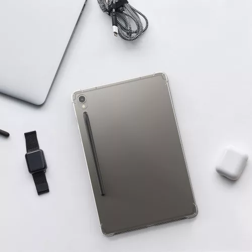 Калъф Kwmobile за Samsung Galaxy Tab S9, прозрачен, силикон, KWM000023PL001C