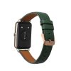 Kwmobile каишка за Huawei Watch Fit mini, зелено/кафяво, естествена кожа, KWM0000174K006C