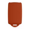 Капак за автомобилен ключ Kwmobile за Renault 4 бутона - Smart Key, оранжев, силикон, KWM000009SO043C