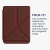 Капак Kwmobile за Kobo Clara 2E, бордо, еко кожа, KWM000017NQ010C