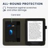 Калъф Kwmobile за Kobo Clara 2E, черен, еко кожа, KWM000017NR008C
