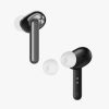 Комплект от 6 накрайника за смяна на Kwmobile за OPPO Enco Air/Enco W31, черен, силикон, KWM000024SV001C
