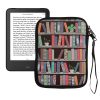 Универсален капак Kwmobile за 6-инчов четец на електронни книги, многоцветен, неопрен, KWM000010OR018C