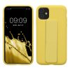 Калъф Kwmobile за Apple iPhone 11, жълт, силикон, KWM000015WC008C