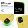 Калъф Kwmobile за Apple iPhone 11, жълт, силикон, KWM000015WC008C