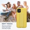 Калъф Kwmobile за Apple iPhone 11, жълт, силикон, KWM000015WC008C