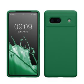   Калъф Kwmobile за Google Pixel 7a, зелен, силикон, KWM000019YE020C