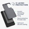 Калъф Kwmobile за OnePlus Nord 2 5G, черен, силикон, KWM000013UZ038C
