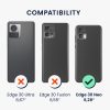 Калъф Kwmobile за Motorola Edge 30 Neo, кафяв/син, дърво, KWM000018RR002C