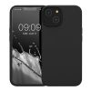 Калъф Kwmobile за Apple iPhone 14, черен, силикон, KWM000016NI029C