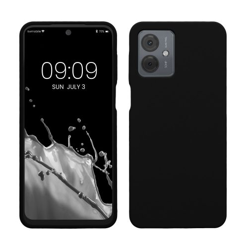Калъф Kwmobile за Motorola Moto G14, черен, силикон, KWM000022ND001C
