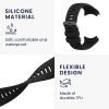 Каишка Kwmobile за Garmin Instinct 2X Solar, черна, силиконова, KWM000024UA001C