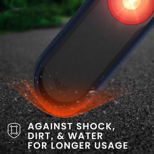 Защитен калъф Kwmobile за Garmin Varia RTL515, тъмно син, силикон, KWM000024US002C