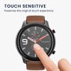 Комплект от 2 защитни фолиа Kwmobile за Amazfit GTR Mini, прозрачно/черно, полимер, KWM000024VE001C