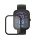 Комплект от 2 защитни фолиа Kwmobile за Amazfit Bip 3 Pro, прозрачно/черно, полимер, KWM000024VI001C