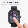 Комплект от 2 защитни фолиа Kwmobile за Amazfit Bip 3 Pro, прозрачно/черно, полимер, KWM000024VI001C