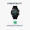 Комплект от 2 защитни фолиа Kwmobile за Huawei Watch GT2 (42 mm), прозрачно/черно, полимер, KWM000024VU001C