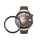 Комплект от 2 защитни фолиа Kwmobile за Huawei Watch 4 Pro, прозрачно/черно, полимер, KWM000024VZ001C