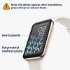 Комплект от 2 защитни фолиа Kwmobile за Xiaomi Mi Band 7 Pro, прозрачно/черно, полимер, KWM000024WP001C