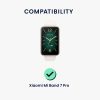 Комплект от 2 защитни фолиа Kwmobile за Xiaomi Mi Band 7 Pro, прозрачно/черно, полимер, KWM000024WP001C
