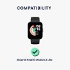 Комплект от 2 защитни фолиа Kwmobile за Xiaomi Redmi Watch 2 Lite, прозрачно/черно, полимер, KWM000024WS001C