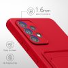 Калъф Kwmobile за Samsung Galaxy A52/Galaxy A52 5G/Galaxy A52s 5G, червен, силиконов, KWM0000133I006C