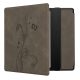 Капак Kwmobile за Amazon Kindle Oasis 10, сив, еко кожа, KWM000014ND013C
