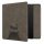 Калъф Kwmobile за Amazon Kindle Oasis 10, сив/черен, еко кожа, KWM000014ND014C