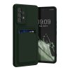 Калъф Kwmobile за Samsung Galaxy A53 5G, тъмно зелен, силикон, KWM000015RR008C